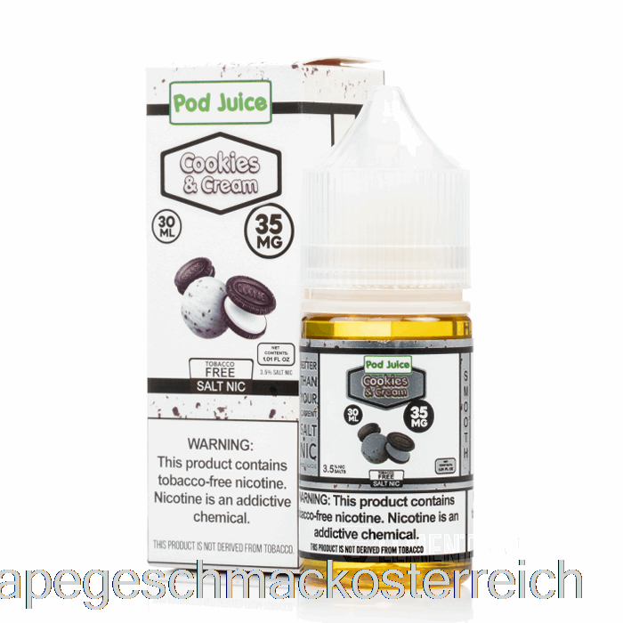Kekse Und Sahne – Schotensaft – 30 Ml, 55 Mg Vape-Geschmack
